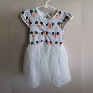 Monica + Andy Disney Mickey and Minnie tulle dress 5t